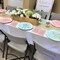 120Pcs Baby Gender Reveal Party Supplies Team Boy or Girl Paper Plates (Team Boy Or Girl)